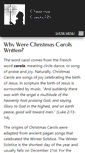 Mobile Screenshot of christmascarols.us